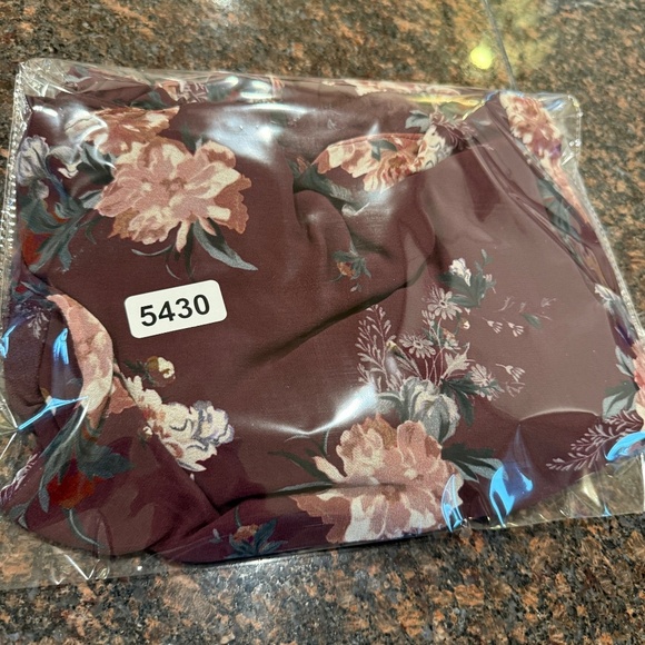 Intermix Madeline Silk Floral Long Sleeve Mini Dress 45430 - Picture 11 of 12